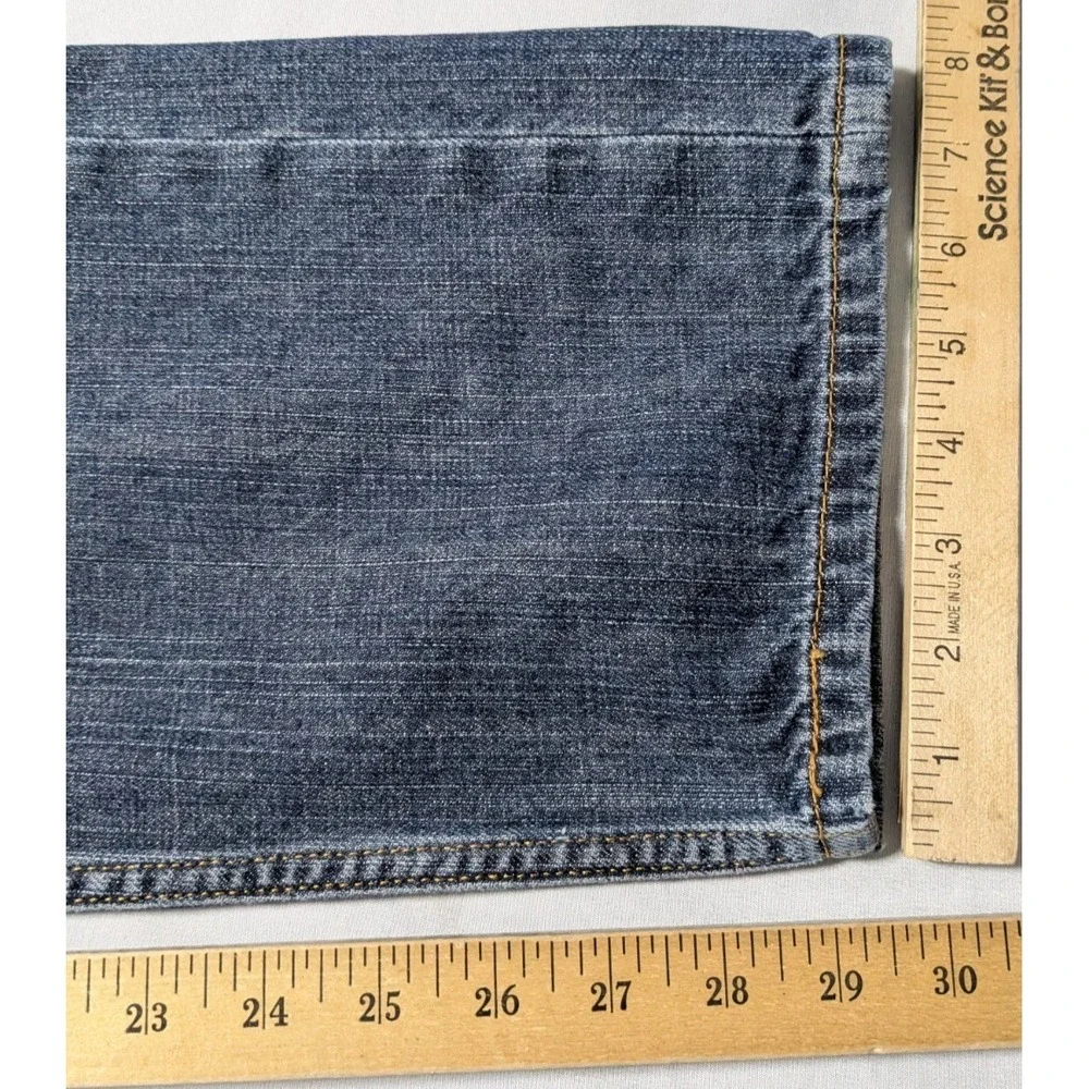 LEVIS 505 RED TAB -‎ Men 34X30 Regular Straight Denim Blue Jeans